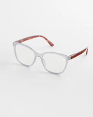 Chico's | Opaque Color Block Readers/ Light Blue