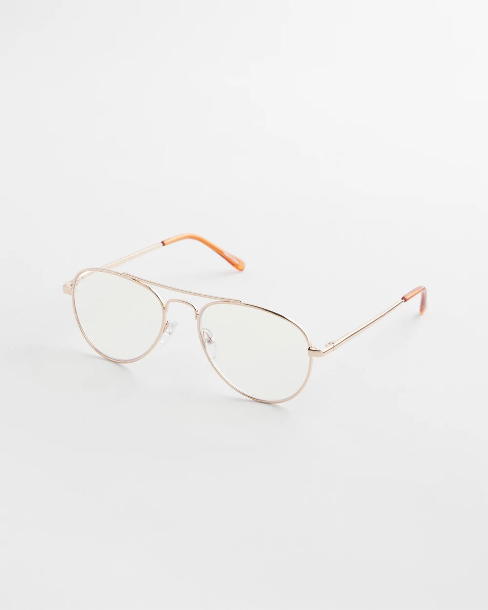 Chico's | Metal Aviator Readers/ Gold