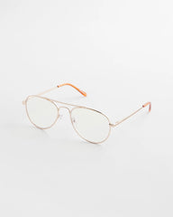 Chico's | Metal Aviator Readers/ Gold