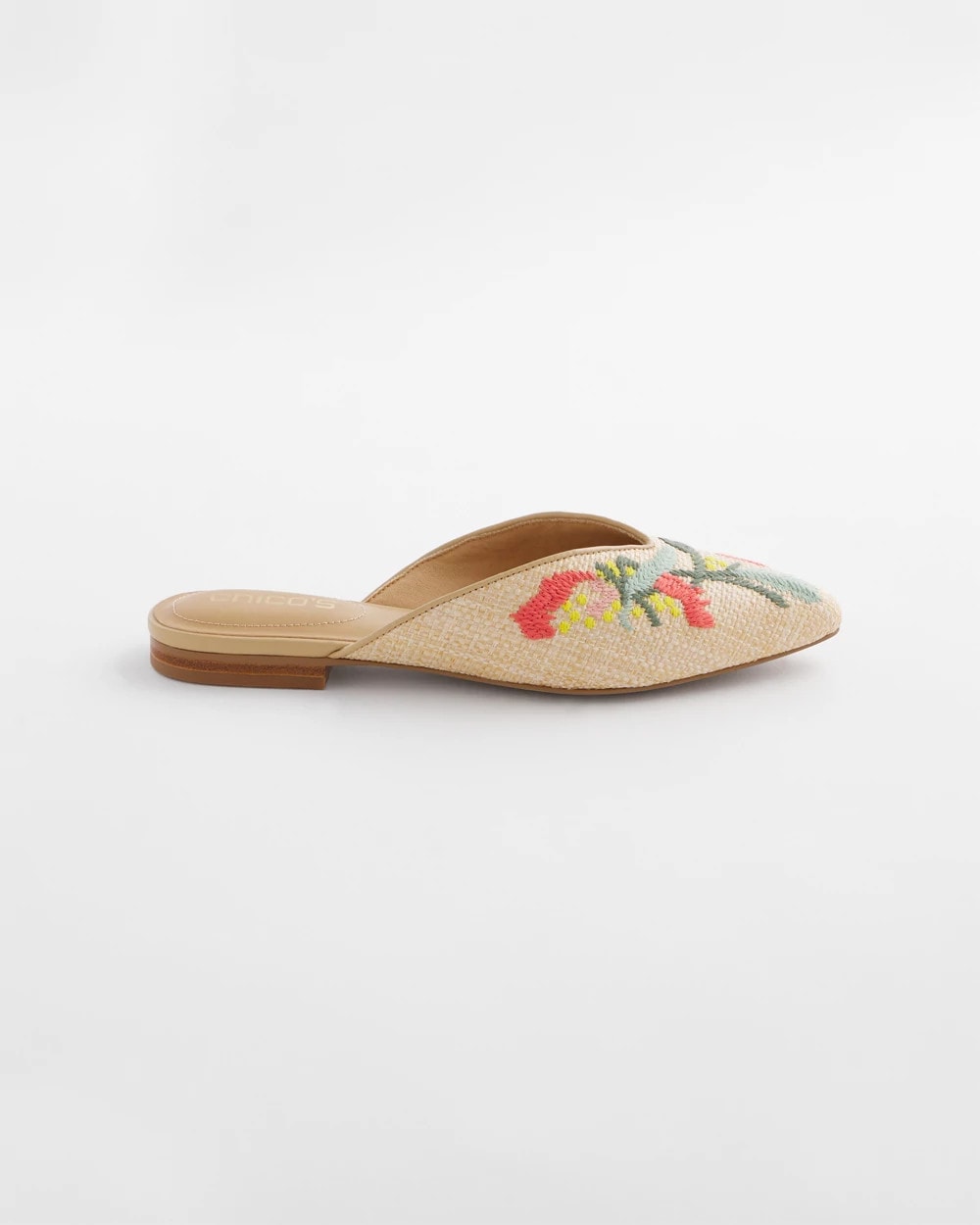 Chico's | Gabby Raffia Mule/ Multi
