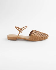 Chico's | Woven Slingback Sandals/ Tan
