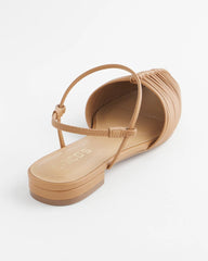 Chico's | Woven Slingback Sandals/ Tan