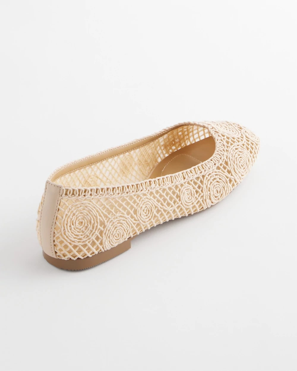 Chico's | Cora Raffia Flats/ Natural