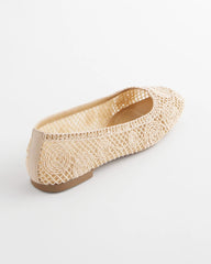 Chico's | Cora Raffia Flats/ Natural