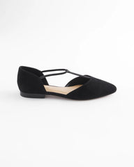 Chico's | Glory Pointed Toe Flats/ Black