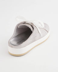 Chico's | Metallic Snap Slip-On Sneakers/ Metallic Silver