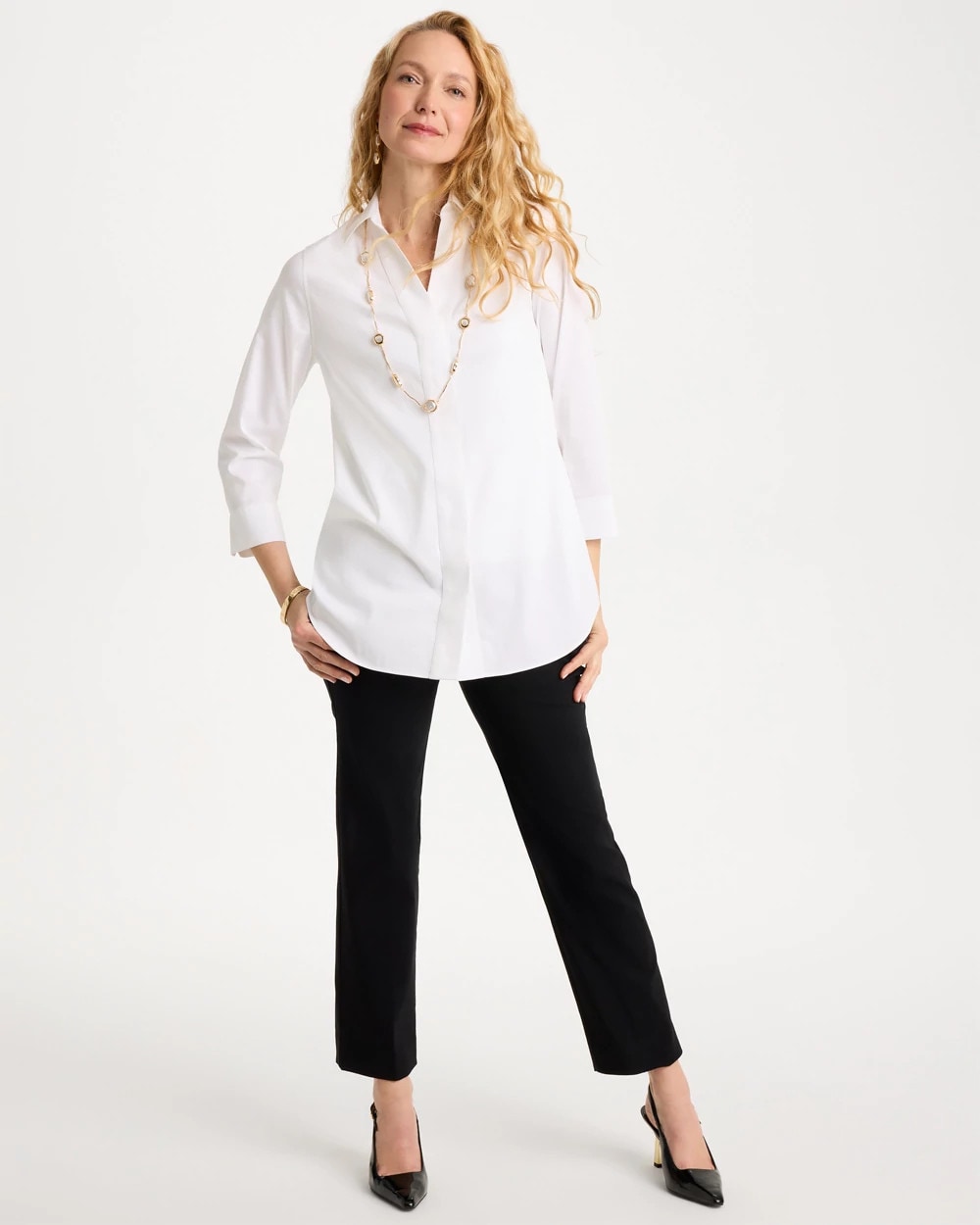 Chico's | Brigitte™ Straight Crop/ Black