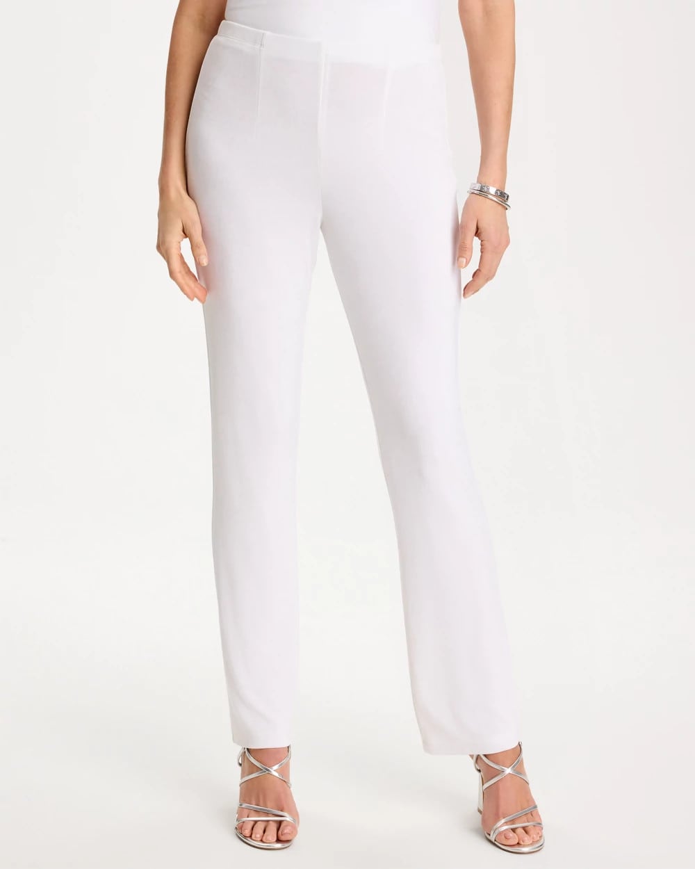 Chico's | Travelers™ No Tummy Lined Pants/ Travelers Winter Drift
