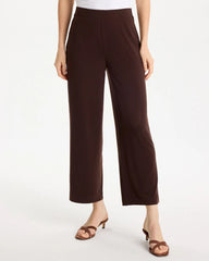 Chico's | Travelers™ Knit Cropped Pants/ Cocoa Bean