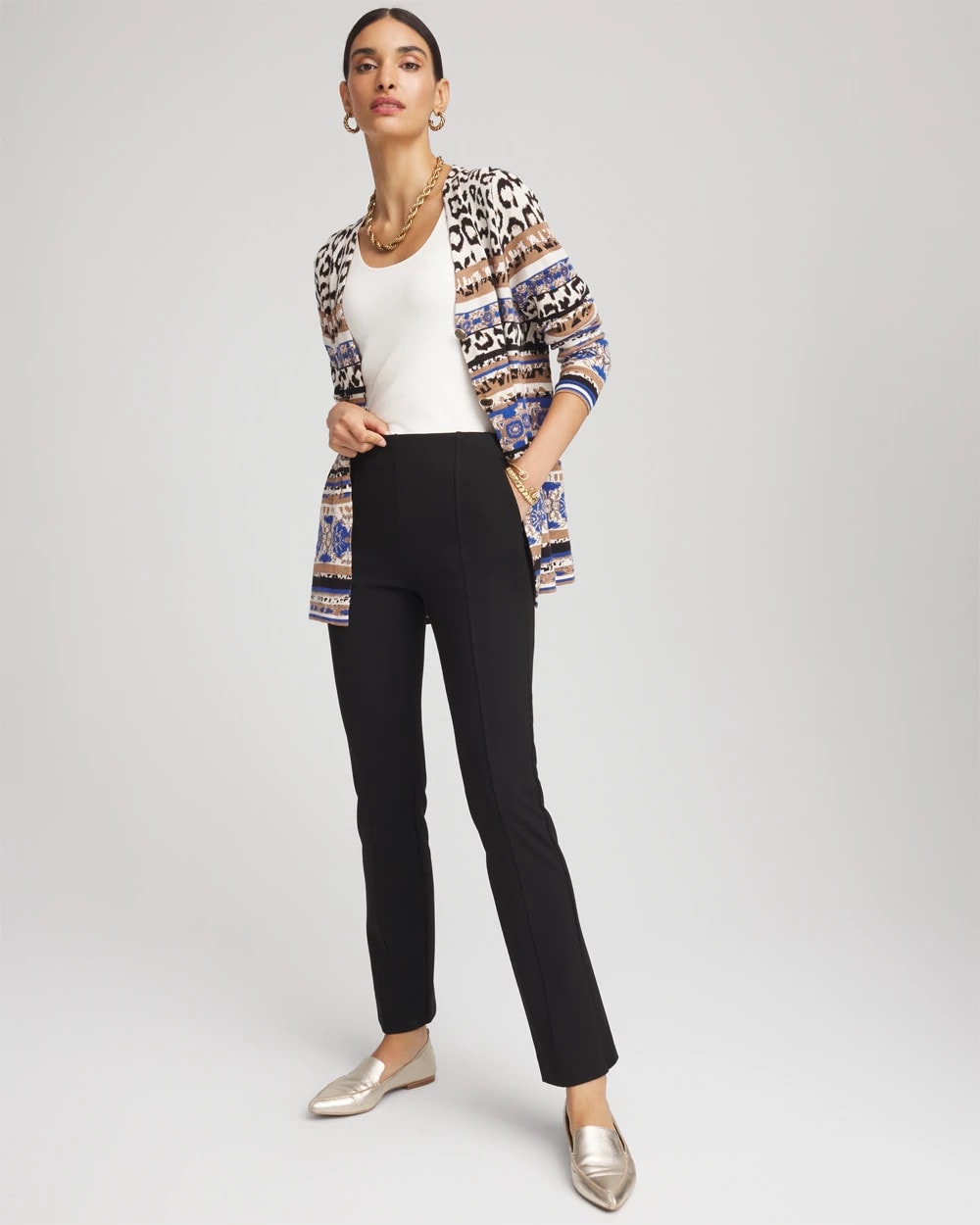 Chico's | Juliet Straight Ankle Pants/ Black