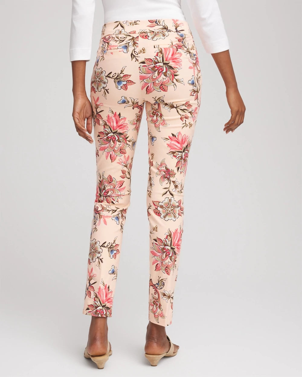 Chico's | Brigitte™ Pull-On Slim Ankle Pants/ Blushed