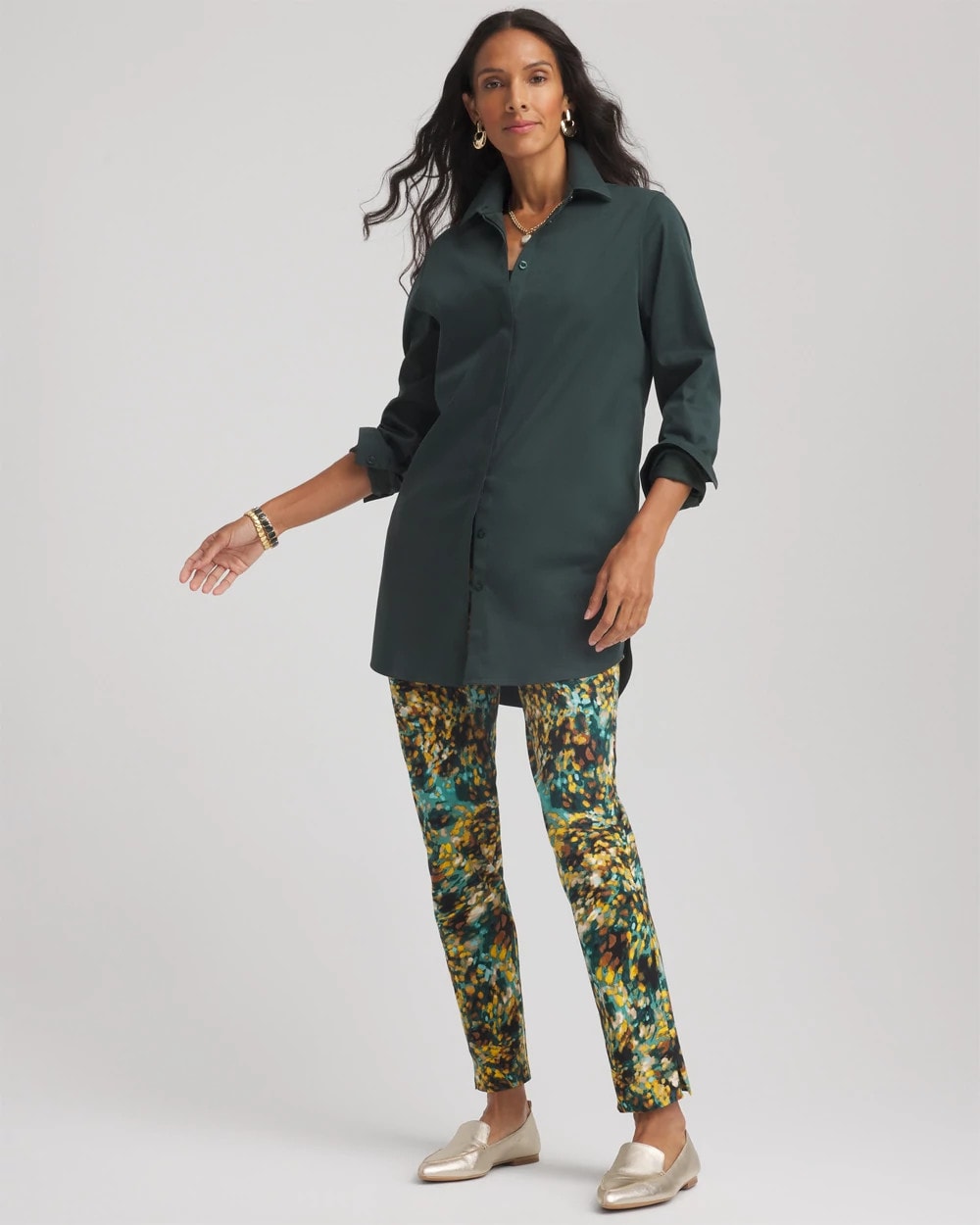 Chico's | Brigitte™ Slim Pull-On Ankle Pants/ Black