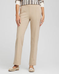 Chico's | Juliet Straight Ankle Pants/ Taupe Heather
