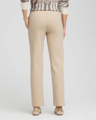 Chico's | Juliet Straight Ankle Pants/ Taupe Heather