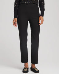 Chico's | Lightweight Juliet Straight Ankle Pants/ Black