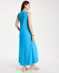 Chico's | Jersey Knit Maxi Dress/ Blue Tide