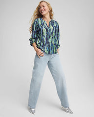 Chico's | Petite Pull-On Wide-Leg Jeans/ Delphinia Indigo