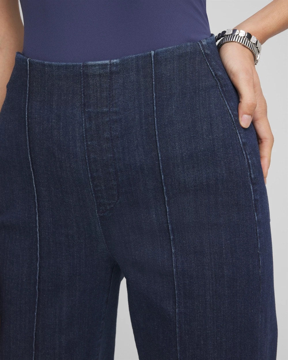 Chico's | Pull-On Wide-Leg Trouser Jeans/ Bridge Street Rinse