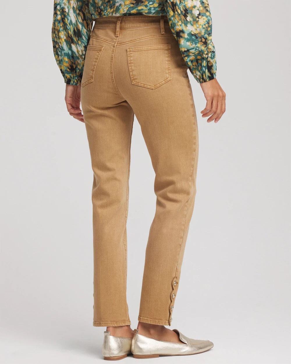 Chico's | Girlfriend Slim Ankle Jeans/ Caramel Apple