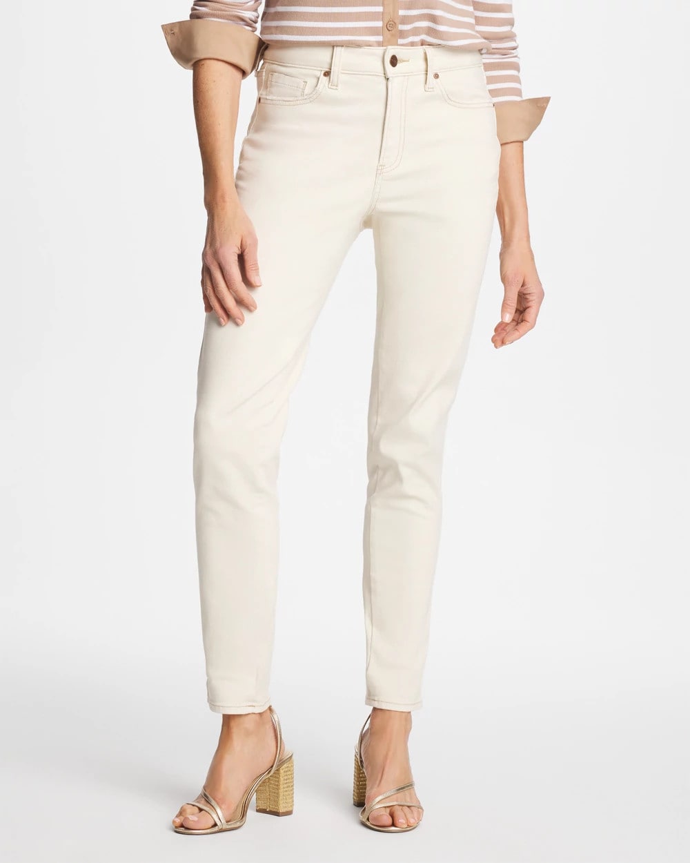 Chico's | Skinny Ankle Jeans/ Sea Salt