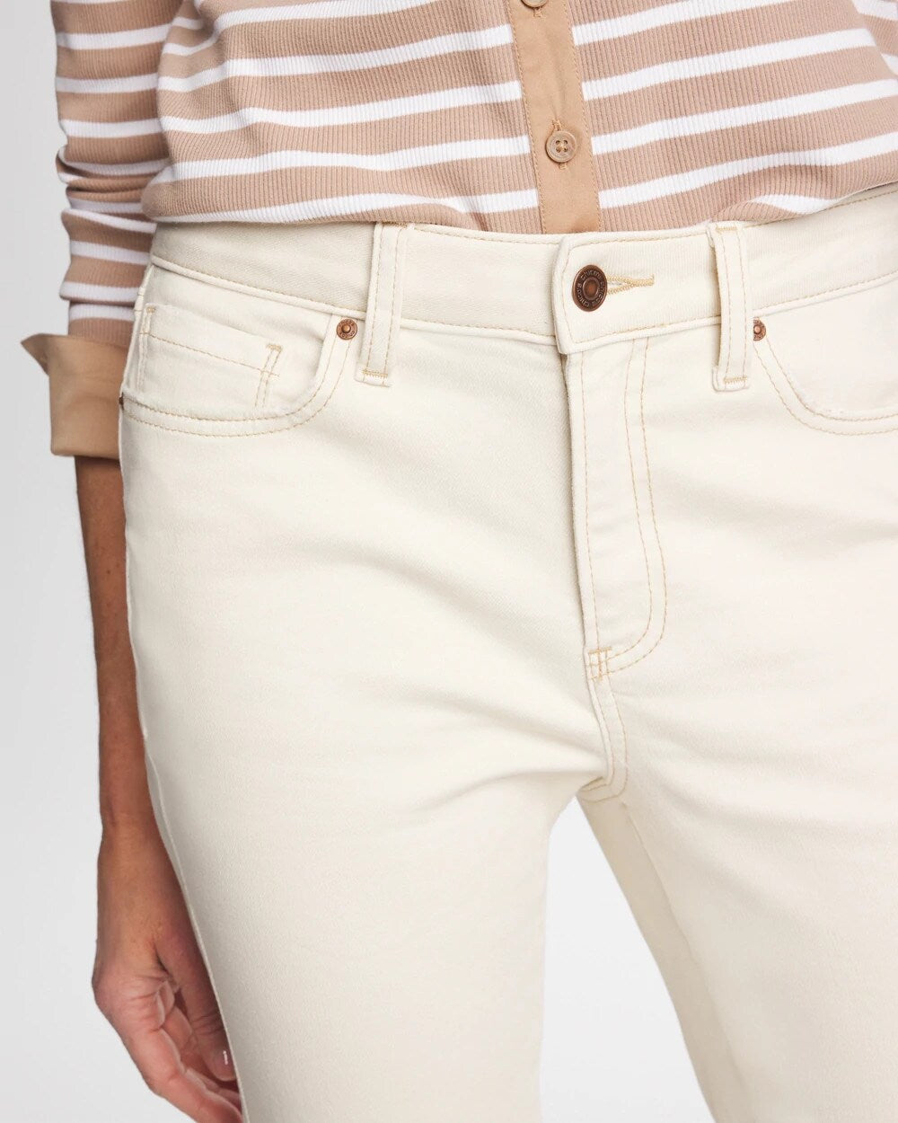 Chico's | Skinny Ankle Jeans/ Sea Salt