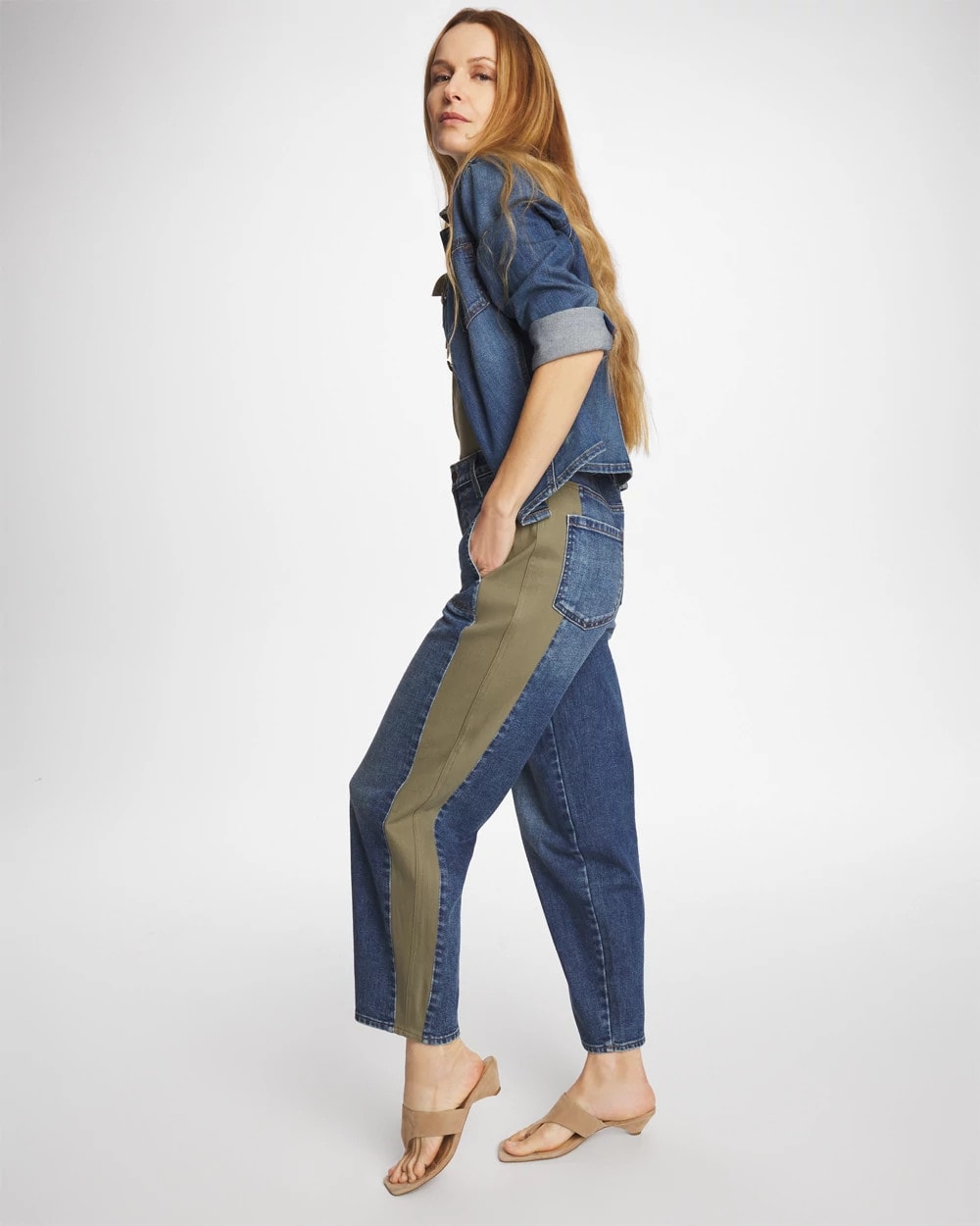 Chico's | Utility Barrel Jeans/ Mariana Indigo