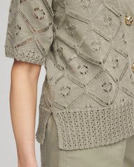 Chico's | Short Button-down Cardigan/ Washed Sage