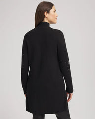 Chico's | Rhinestone Embellished Cardigan/ Black