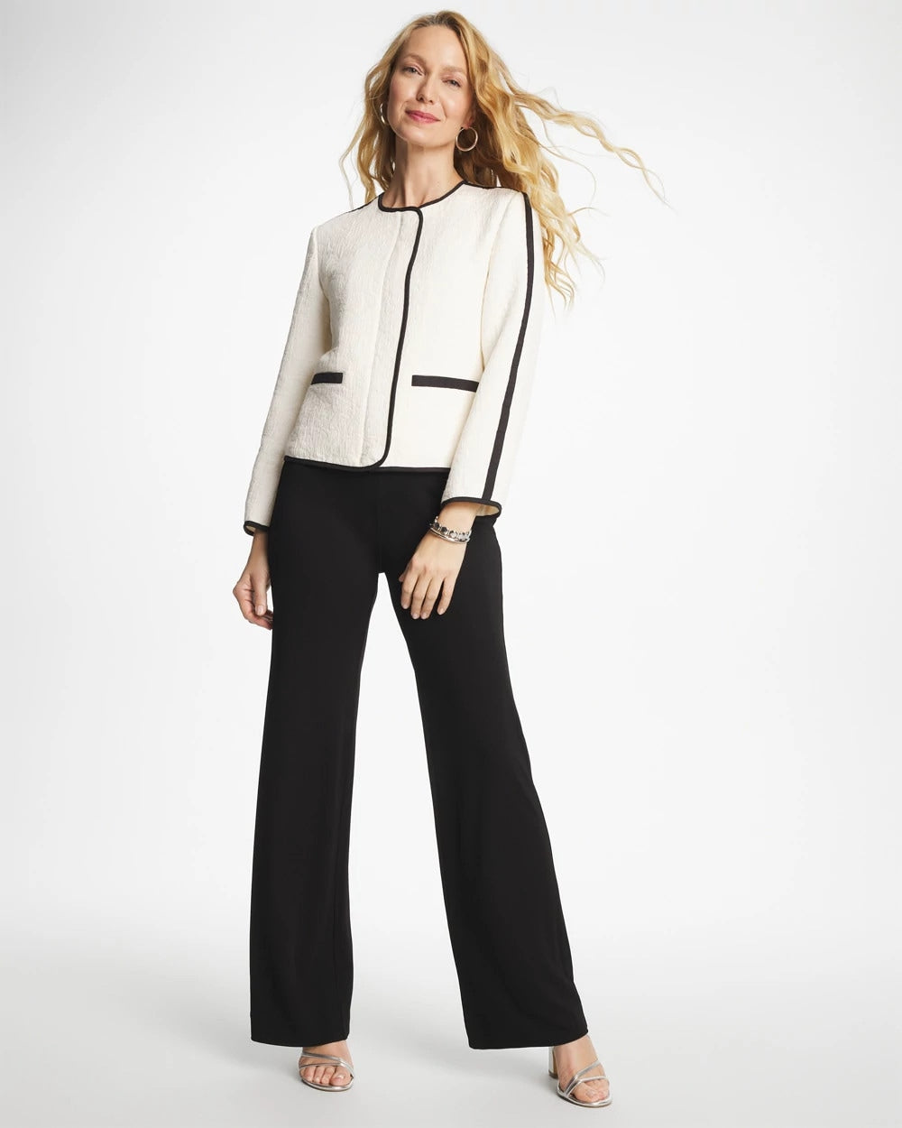 Chico's | Matte Jersey Pants/ Black