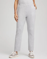 Chico's | Zenergy® Luxe Diamante Pants/ Frosted Gray Heather