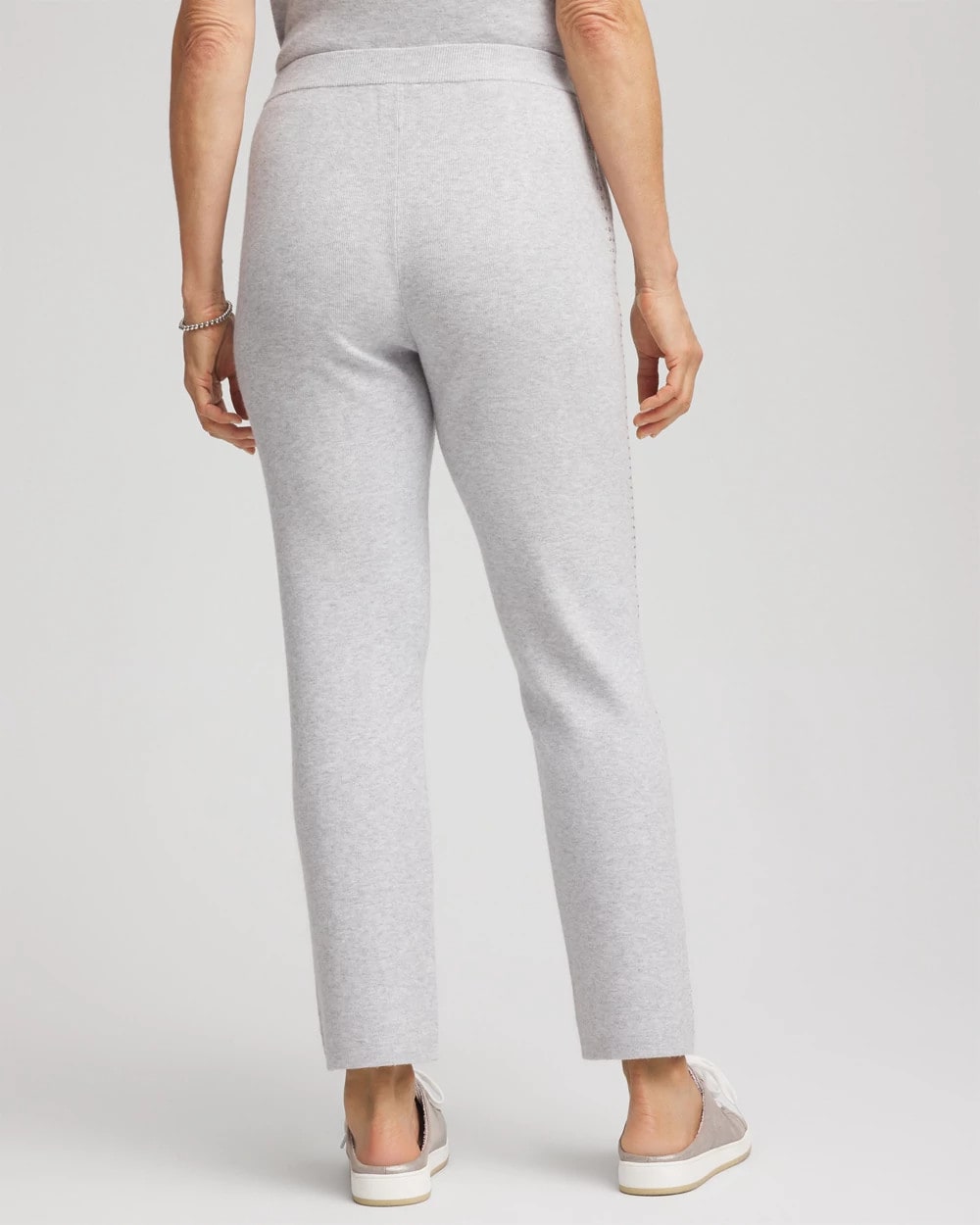 Chico's | Zenergy® Luxe Diamante Pants/ Frosted Gray Heather