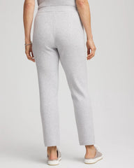 Chico's | Zenergy® Luxe Diamante Pants/ Frosted Gray Heather
