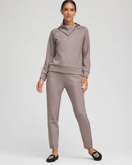Chico's | Zenergy® Sparkle Tapered Ankle Pants/ Walnut