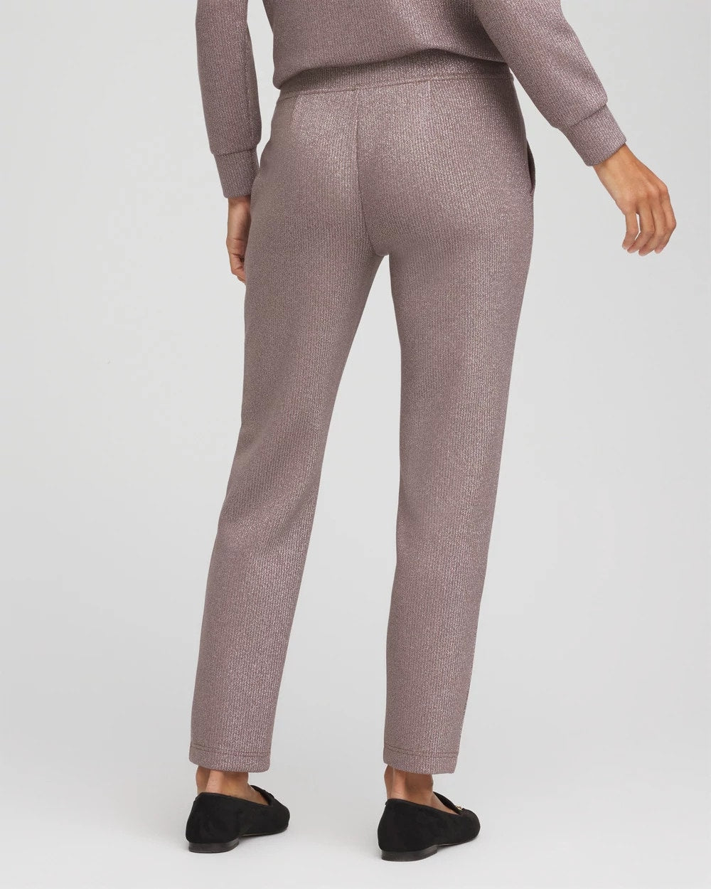Chico's | Zenergy® Sparkle Tapered Ankle Pants/ Walnut