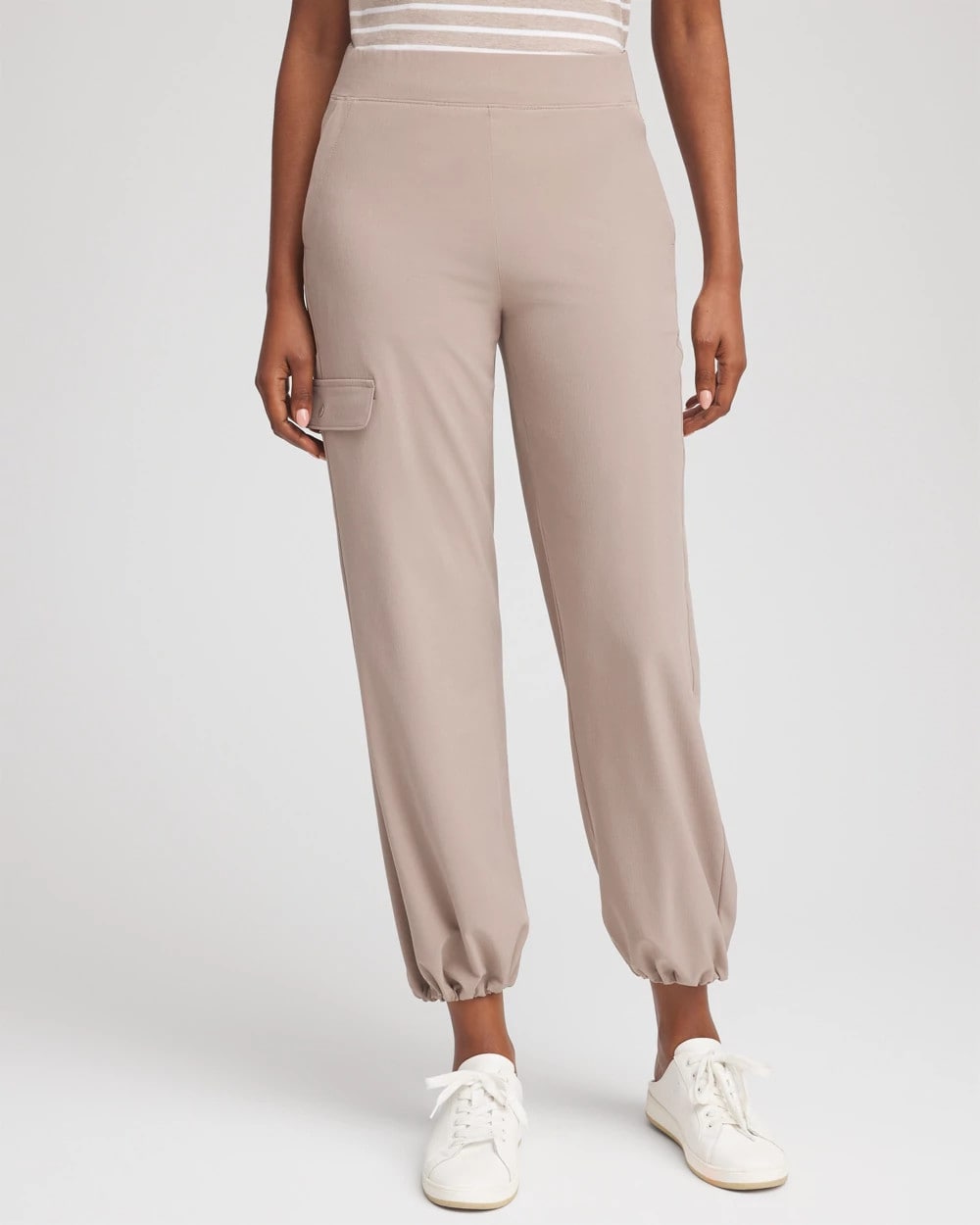 Chico's | Zenergy® Ripstop Cargo Ankle Pants/ Rocky Mountain