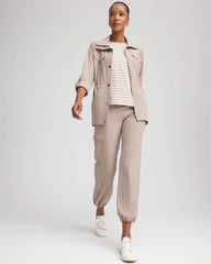 Chico's | Zenergy® Ripstop Cargo Ankle Pants/ Rocky Mountain
