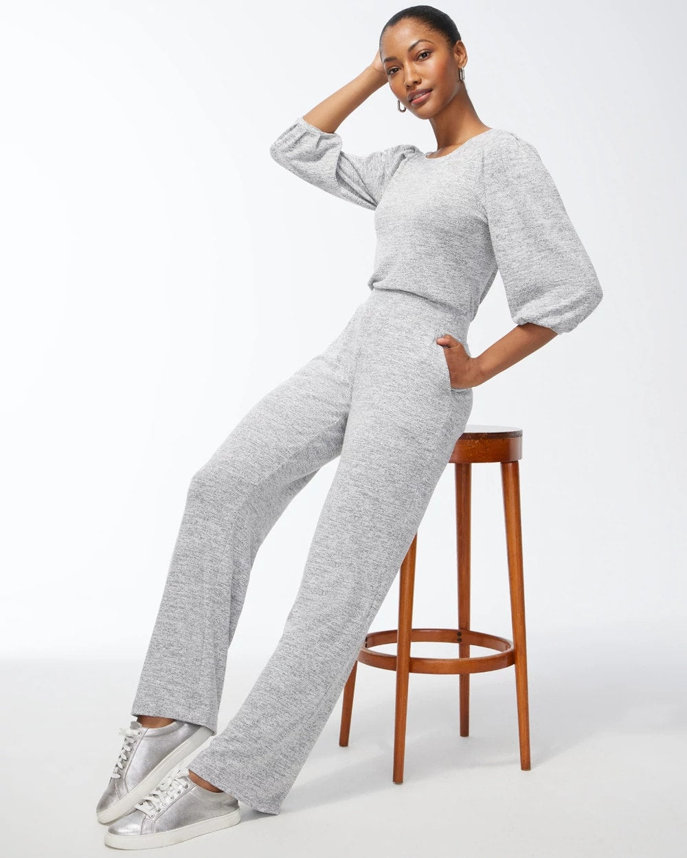 Chico's | Zenergy® Soft Essentials Pants/ Salt And Pepper