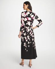 Chico's | Column Knit Maxi Dress/ Black