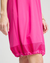 Chico's | Zenergy® UPF Mesh-Trim Bungee Dress/ Crushed Berries
