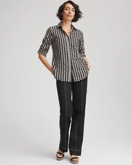 Chico's | Pull-On Wide-Leg Jeans/ Black