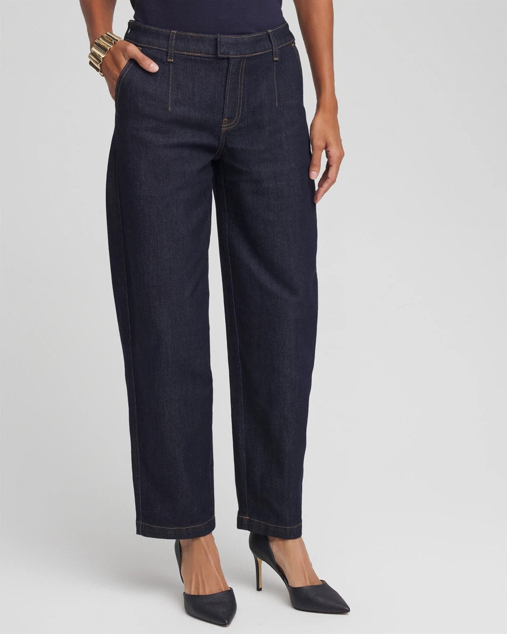 Chico's | Tapered Trouser Jeans/ Cedar Rinse