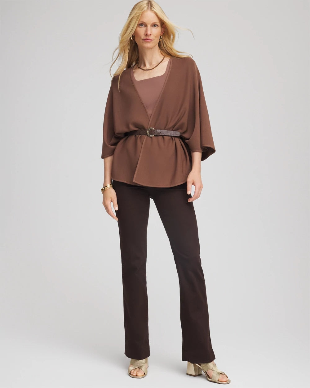 Chico's | Pull-On Slim Bootcut Jeggings/ Cocoa Bean
