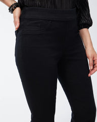 Chico's | Black Pull-on Bootcut Jeggings/ Black