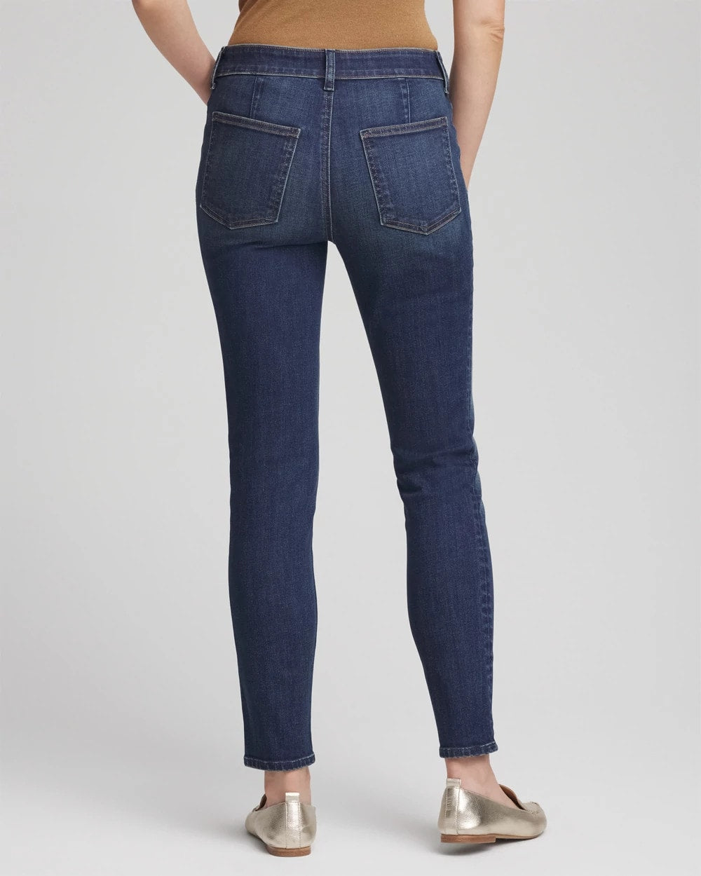 Chico's | Pull-On Slim Ankle Jeggings/ Estero Indigo
