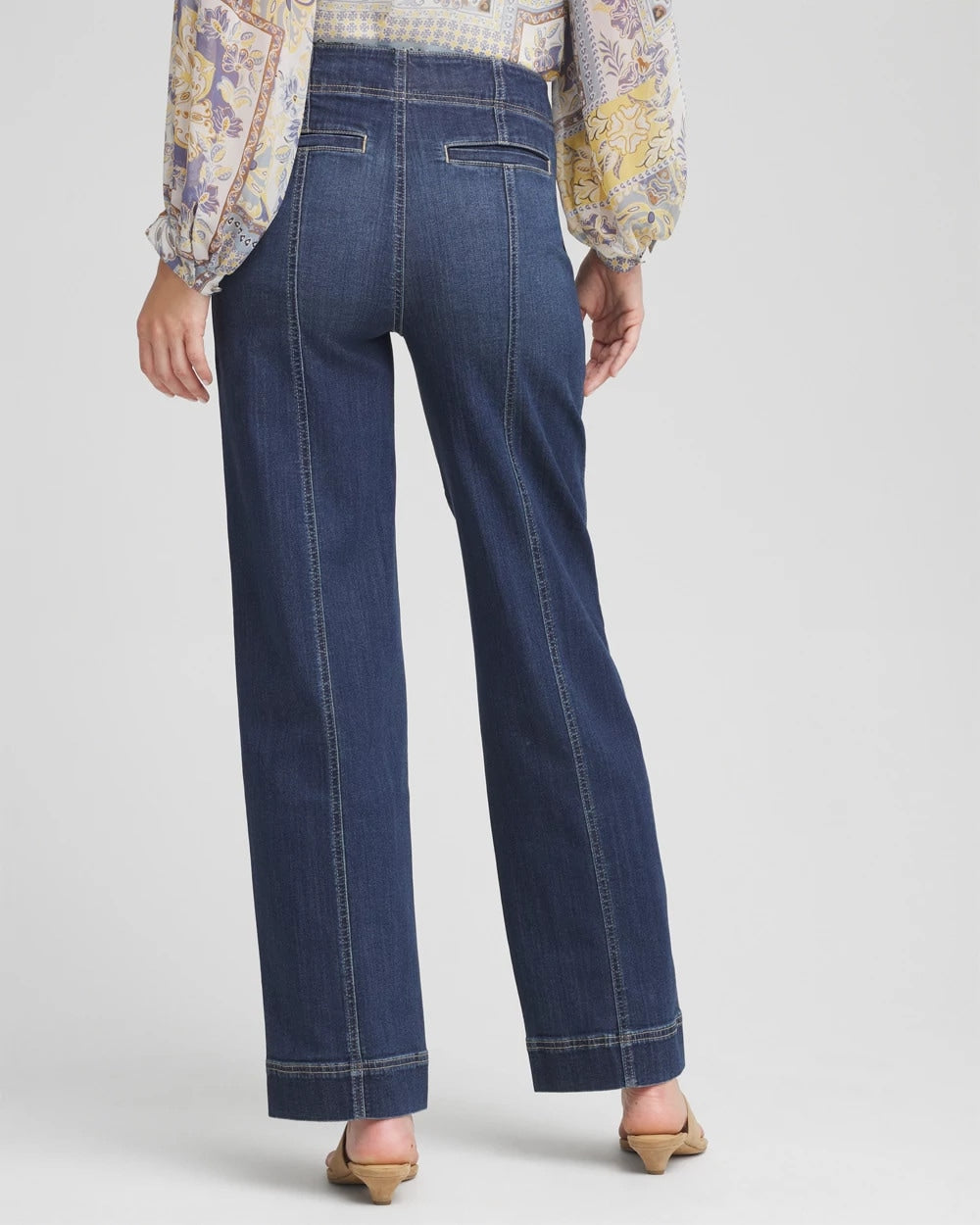 Chico's | Pull-On Wide-Leg Jeans/ Alora Indigo