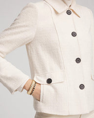 Chico's | Bouclé Chore Jacket/ English Cream
