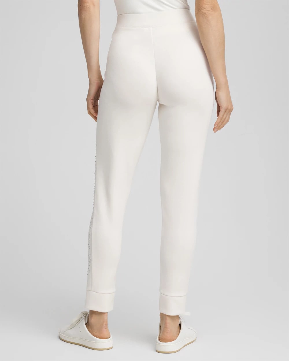 Chico's | Zenergy® Rhinestone Joggers/ English Cream