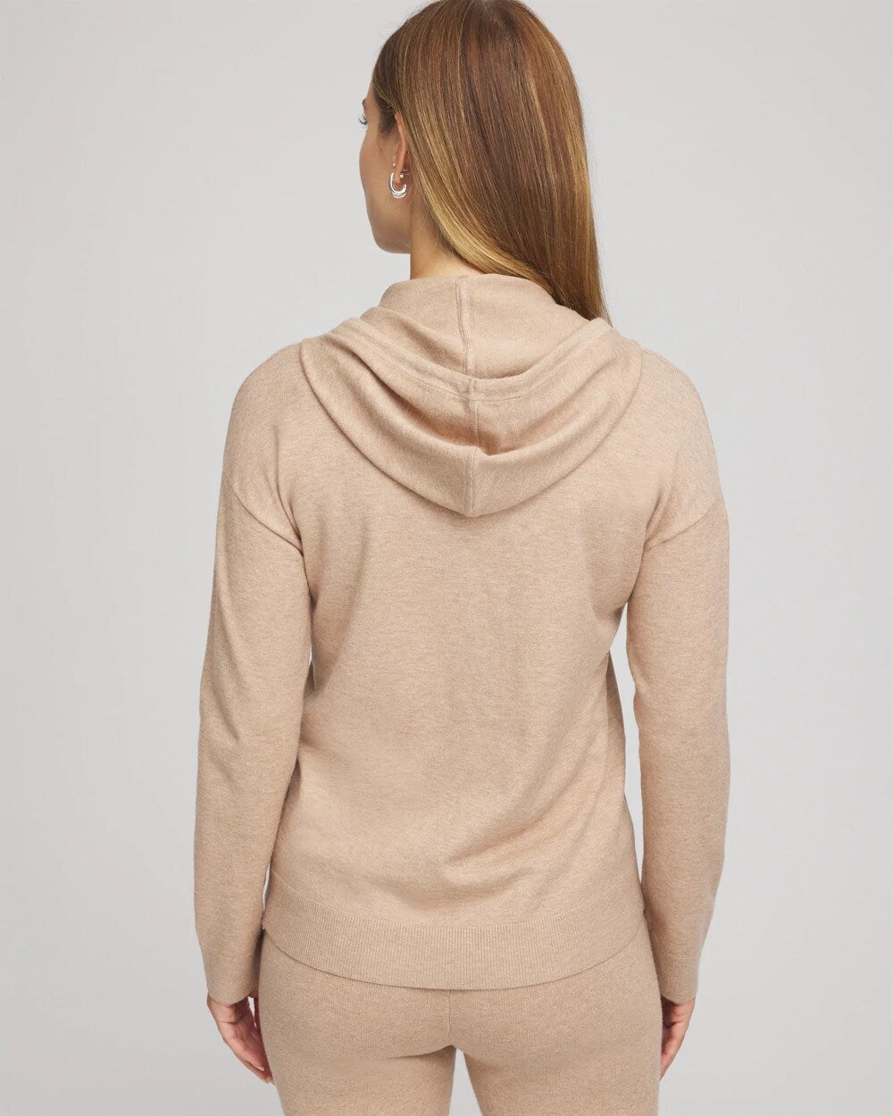Chico's | Zenergy® Luxe Embroidered Pullover Sweater/ Champagne Fizz