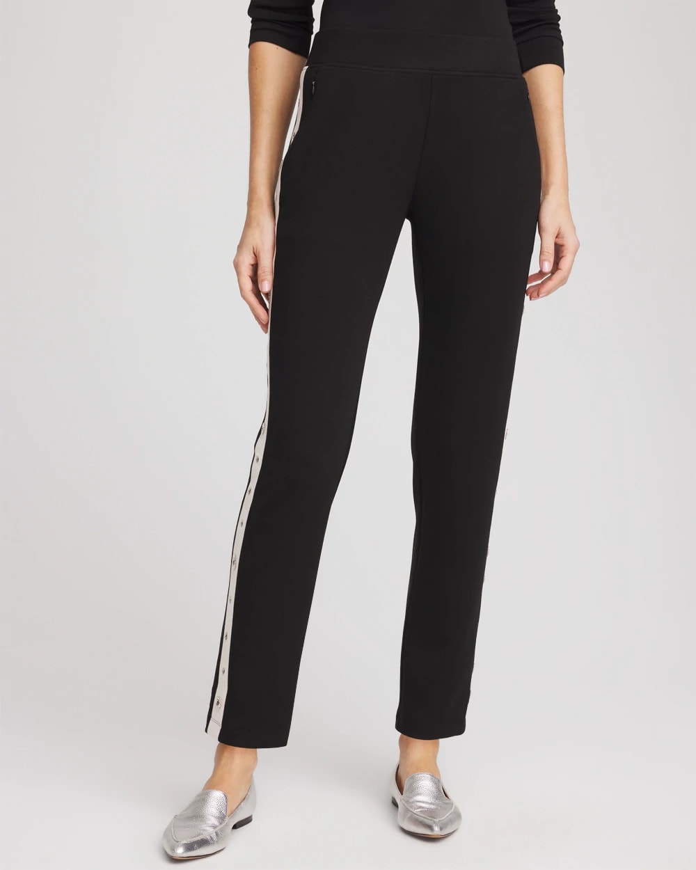 Chico's | Zenergy® Grommet Pants/ Black