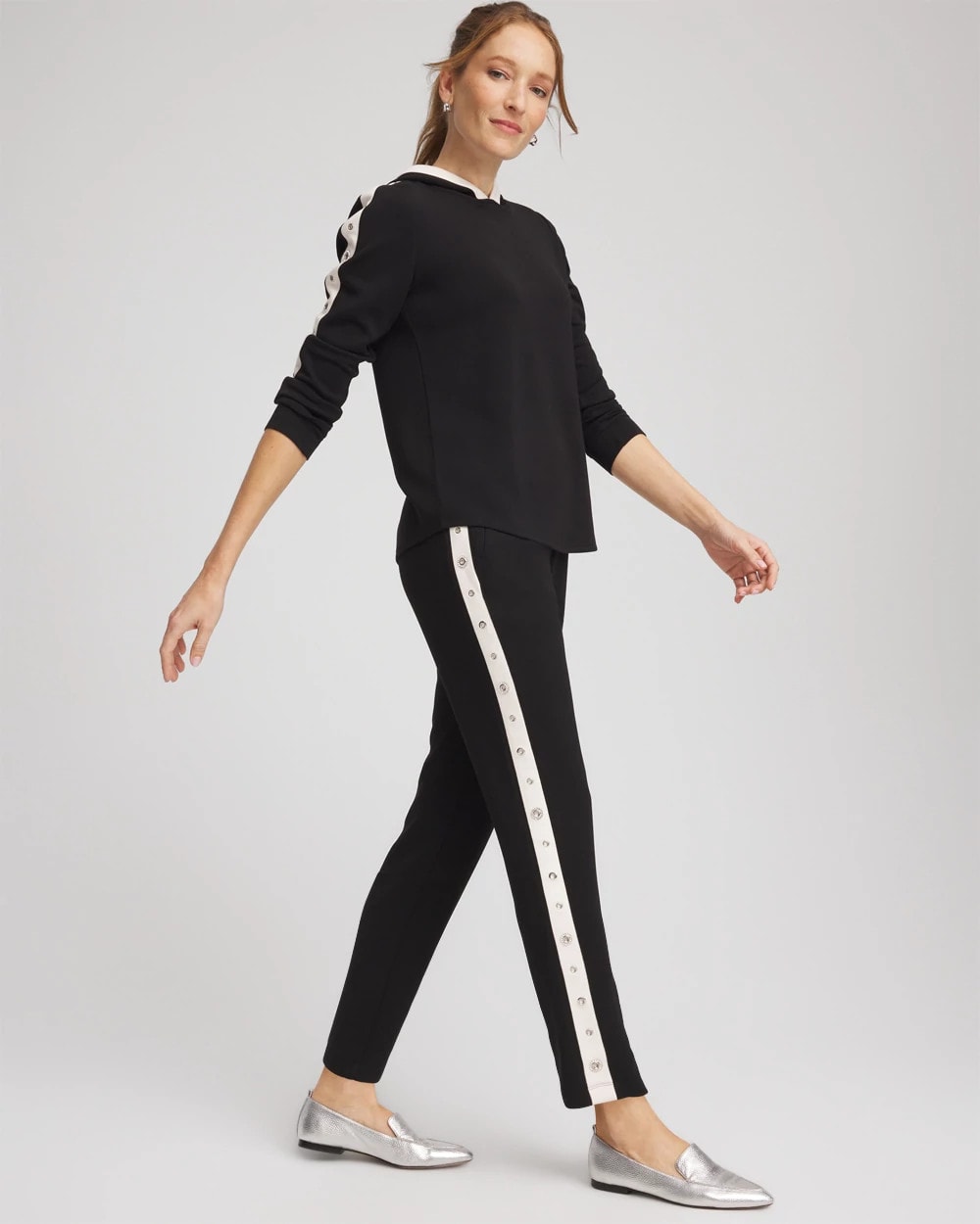 Chico's | Zenergy® Grommet Pants/ Black